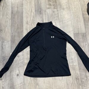 Under Armour Black Women's Half-Zip Performance Top